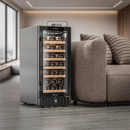 Винный шкаф Meyvel MV31BIG-KBT1 встраиваемый под столешницу